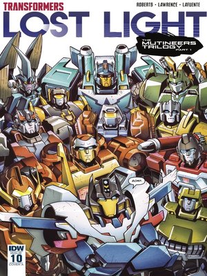 cover image of Transformers: Lost Light (2016), Issue 10